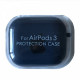Чехол для наушников AirPods Pro Microfiber Logo Синий Midnight Blue Чехол для наушников AirPods Pro Microfiber Logo Синий Midnight Blue