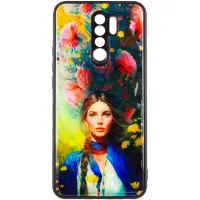 Чехол накладка Prisma Ladies Xiaomi Redmi Note 8 Pro Пионы