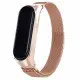Ремешок Mi Band 5/6 Миланская петля Шампань-Золото