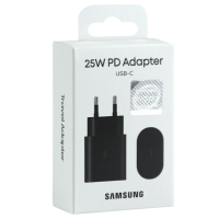 Мережевий зарядний пристрій Samsung 25W Type-C Black, Чорний Мережевий зарядний пристрій Samsung 25W Type-C Black, Чорний