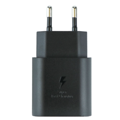 Мережевий зарядний пристрій Samsung 25W Type-C Black, Чорний