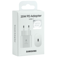 Мережевий зарядний пристрій Samsung 25W Type-C White, Білий Мережевий зарядний пристрій Samsung 25W Type-C White, Білий