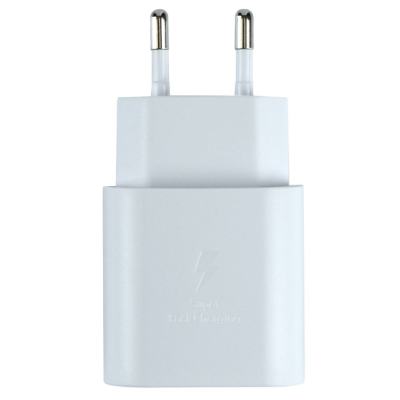 Мережевий зарядний пристрій Samsung 25W Type-C White, Білий
