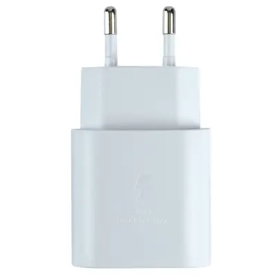Мережевий зарядний пристрій Samsung 25W Type-C White, Білий Мережевий зарядний пристрій Samsung 25W Type-C White, Білий