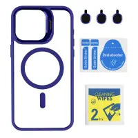 Чехол Накладка Eason iPhone 15 Pro Max Темно-Синяя