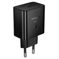 Мережевий зарядний пристрій Hoco N77 PD45W Black, Чорний
