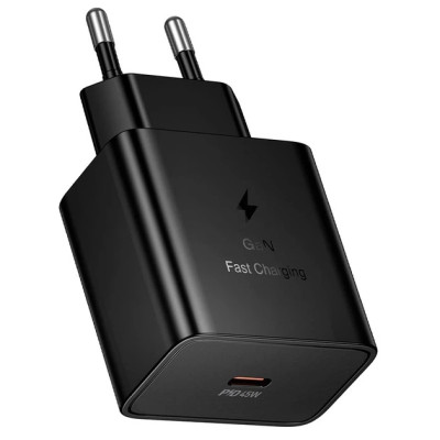 Мережевий зарядний пристрій Hoco N77 PD45W Black, Чорний Мережевий зарядний пристрій Hoco N77 PD45W Black, Чорний