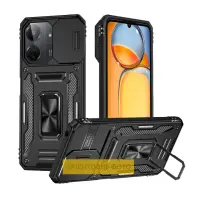 Чехол накладка Camshield Army Ring Xiaomi Redmi 15C Черная