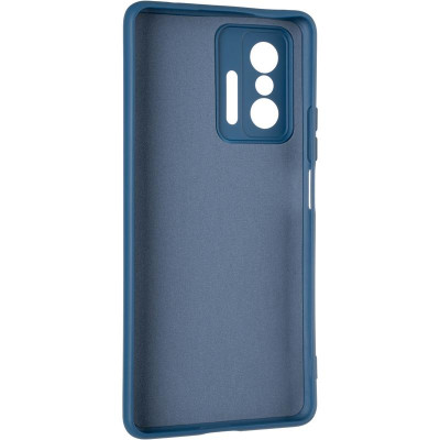 Чехол накладка Full Soft Xiaomi Redmi Note 8 Pro Темно синяя