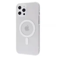 Чехол накладка Baseus Crystal MagSafe iPhone 13 Прозрачная