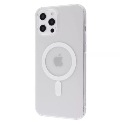 Чехол накладка Baseus Crystal MagSafe iPhone 13 Прозрачная