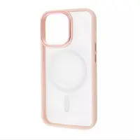 Чохол накладка WAVE Desire MagSafe iPhone 14 Рожевий Пісок
