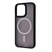 Чехол накладка WAVE Matte Colorful MagSafe iPhone 13 Pro Чёрная