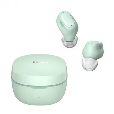 Беспроводные наушники BASEUS Encok True Wireless Earphones WM01 Green, зеленый Беспроводные наушники BASEUS Encok True Wireless Earphones WM01 Green, зеленый