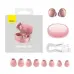 Беспроводные наушники TWS Baseus Bowie E2 Pink, розовый Беспроводные наушники TWS Baseus Bowie E2 Pink, розовый