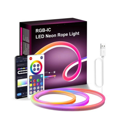 Неоновая лента RGB 3М с пультом