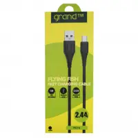 Кабель дата Grand GC-C01 microUSB Чёрный Кабель дата Grand GC-C01 microUSB Чёрный