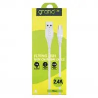 Кабель дата Grand GC-C01 microUSB Белый
