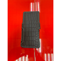 Чохол-книжка Універсальна 5.8" SC Крокодил Чорна