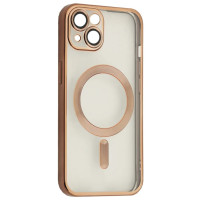 Чехол накладка Shining Camera MagSafe iPhone 15 Plus Desert Titanium