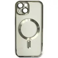 Чехол накладка Shining Camera MagSafe iPhone 15 Plus Natural Titanium
