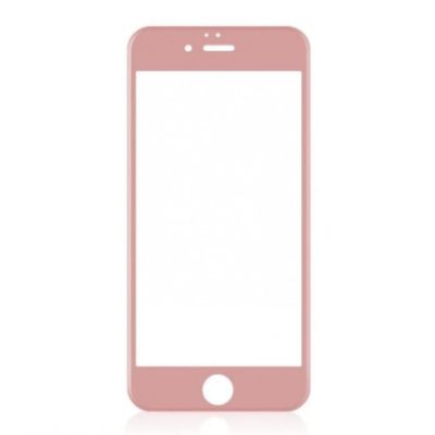 Защитное стекло 4D iPhone 7/8 Розовое Золото