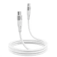 Кабель Proove Soft Silicone Type-C to Type-C 60W 1м Белый Кабель Proove Soft Silicone Type-C to Type-C 60W 1м Белый