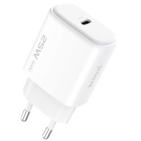 Мережевий зарядний пристрій Proove Silicone Power 2 25W PD White, Білий