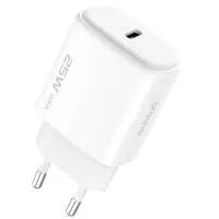 Сетевое зарядное устройство Proove Silicone Power 2 25W PD White, Белый