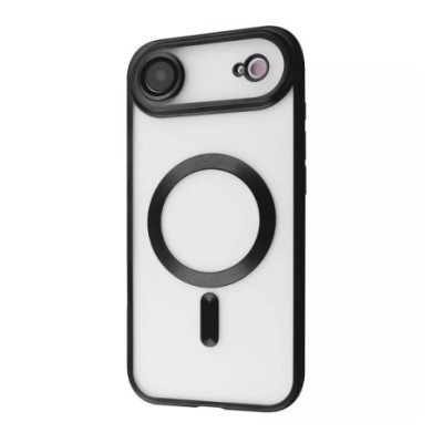 Чехол Накладка Metal Matte MagSafe iPhone 17 Air Черная