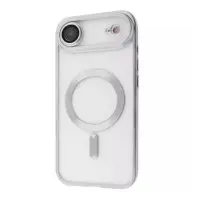 Чехол накладка Metal Matte MagSafe  iPhone 17 Air White Titanium