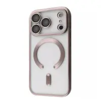 Чехол накладка Metal Matte MagSafe  iPhone 17 Pro Max Natural Titanium