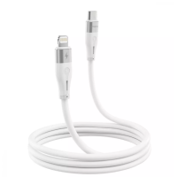 Кабель Proove Soft Silicone Type-C to Lightning 27W 1м Білий Кабель Proove Soft Silicone Type-C to Lightning 27W 1м Білий