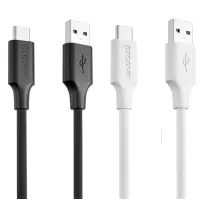 Кабель Proove Striped Silicone Type-C 1м Белый Кабель Proove Striped Silicone Type-C 1м Белый