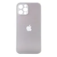 Чехол накладка Full Frosted iPhone 13 Pro Max Белая
