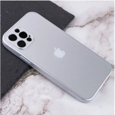 Чехол накладка Full Frosted iPhone 13 Pro Max Белая