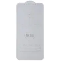 Захисне скло 5D iPhone X/XS/11Pro Біле