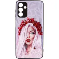 Чехол накладка Prisma Ladies Samsung A245 (A24) Украинская Девушка