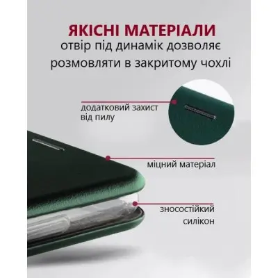 Чехол-книжка G-Case Ranger Samsung A075 (A07) Зеленый Чехол-книжка G-Case Ranger Samsung A075 (A07) Зеленый