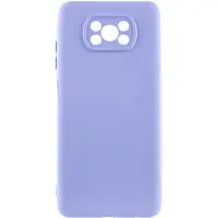 Чехол накладка Lakshmi Full Xiaomi Poco X3 Сиреневая