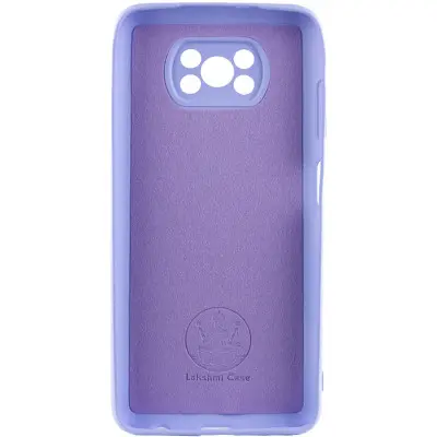 Чехол накладка Lakshmi Full Xiaomi Poco X3 Сиреневая