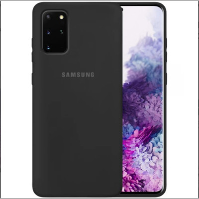 Чехол накладка HC Samsung G985 (S20+) Черная