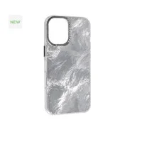 Чохол накладка Marble New iPhone 15 Pro Срібна Чохол накладка Marble New iPhone 15 Pro Срібна
