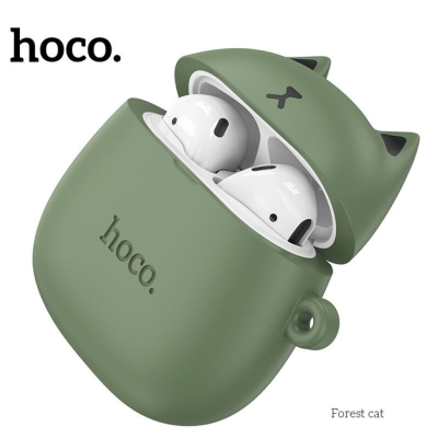Чохол для навушників AirPods 1/2 Magic Cat Лісовий Зелений