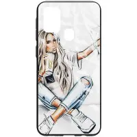 Чехол накладка Prisma Ladies Samsung M31 (M315) Селфи