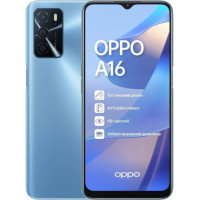 Смартфон OPPO A16 3/32 GB Blue, голубой