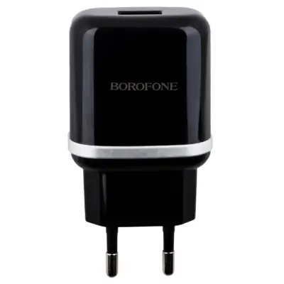 Сетевое зарядное устройство Borofone BA36A Type-C QC3.0 Чёрный