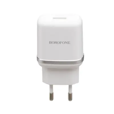Сетевое зарядное устройство Borofone BA36A Type-C QC3.0 Белый