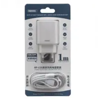 Сетевое зарядное устройство Remax RP-U35 Type-C (2USB) White, Белый Сетевое зарядное устройство Remax RP-U35 Type-C (2USB) White, Белый