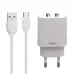 Сетевое зарядное устройство Remax RP-U35 Type-C (2USB) White, Белый Сетевое зарядное устройство Remax RP-U35 Type-C (2USB) White, Белый